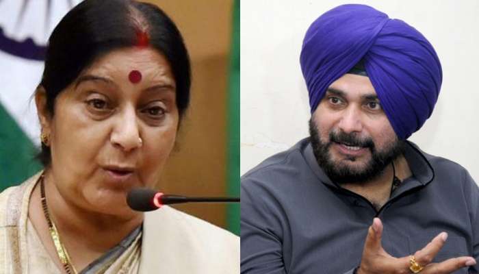 మాజీ క్రికెటర్ సిద్ధూపై సుష్మా సీరియస్ మాజీ క్రికెటర్ సిద్ధూపై సుష్మా సీరియస్