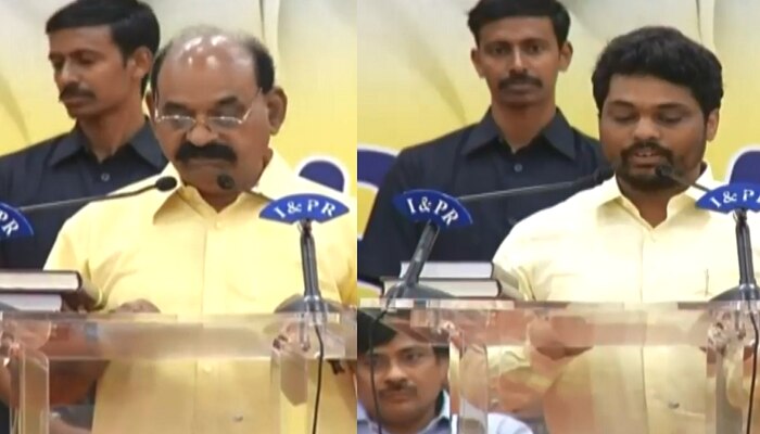 ఏపీలో కొత్తమంత్రులుగా ఫరూఖ్, కిడారి శ్రావణ్ ప్రమాణ స్వీకారం ఏపీలో కొత్తమంత్రులుగా ఫరూఖ్, కిడారి శ్రావణ్ ప్రమాణ స్వీకారం