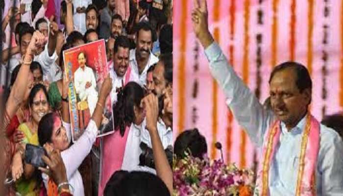 వార్ వన్ సైడే : టీఆర్ఎస్ కు బ్రహ్మరథం పట్టిన జనాలు వార్ వన్ సైడే : టీఆర్ఎస్ కు బ్రహ్మరథం పట్టిన జనాలు