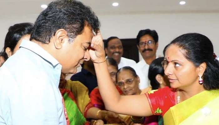 ప్రియమైన అన్నయ్యకు అంతా శుభమే జరగాలని కోరుకుంటూ..: టీఆర్ఎస్ ఎంపీ కల్వకుంట్ల కవిత ప్రియమైన అన్నయ్యకు అంతా శుభమే జరగాలని కోరుకుంటూ..: టీఆర్ఎస్ ఎంపీ కల్వకుంట్ల కవిత