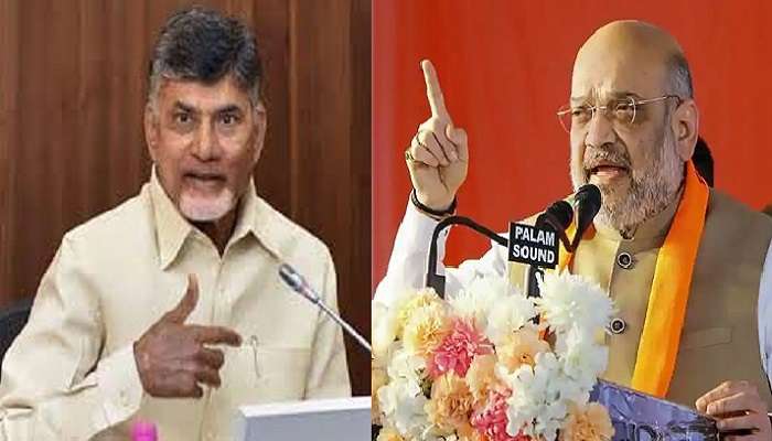 చంద్రబాబు పాక్ ప్రధానిని అనుసరిస్తున్నారు - అమిత్ షా సంచలన ఆరోపణలు