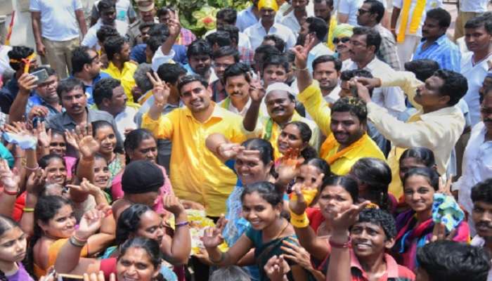 మంగళరిగి అసెంబ్లీ అభ్యర్ధిగా నారా లోకేష్ నామినేషన్ దాఖలు మంగళరిగి అసెంబ్లీ అభ్యర్ధిగా నారా లోకేష్ నామినేషన్ దాఖలు
