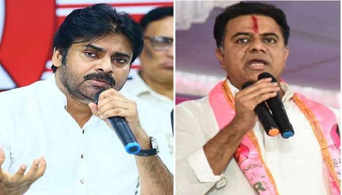 పవన్ కల్యాణ్ వ్యాఖ్యలను తప్పుపట్టిన కేటీఆర్ పవన్ కల్యాణ్ వ్యాఖ్యలను తప్పుపట్టిన కేటీఆర్