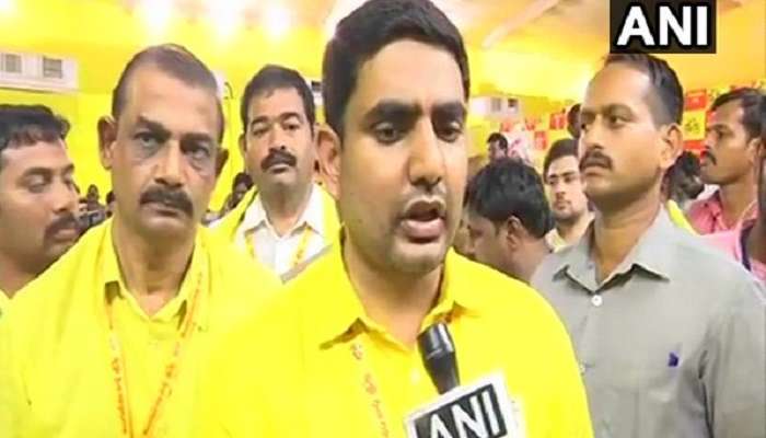 కేటీఆర్ ఫోన్ చేసి మరీ బెదిరిస్తున్నారు : నారా లోకేష్ కేటీఆర్ ఫోన్ చేసి మరీ బెదిరిస్తున్నారు : నారా లోకేష్