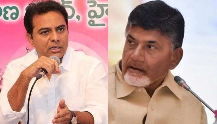 ఈవీఎంలు హ్యాక్ చేయొచ్చన్న చంద్రబాబు వ్యాఖ్యలకు కేటీఆర్ ఘాటు కౌంటర్ ఈవీఎంలు హ్యాక్ చేయొచ్చన్న చంద్రబాబు వ్యాఖ్యలకు కేటీఆర్ ఘాటు కౌంటర్