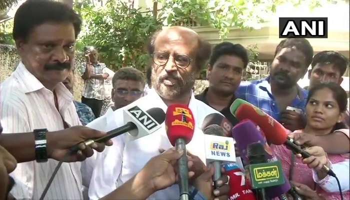 తమిళనాడు ఎన్నికల్లో పోటీపై రజినీకాంత్ సంచలన ప్రకటన తమిళనాడు ఎన్నికల్లో పోటీపై రజినీకాంత్ సంచలన ప్రకటన
