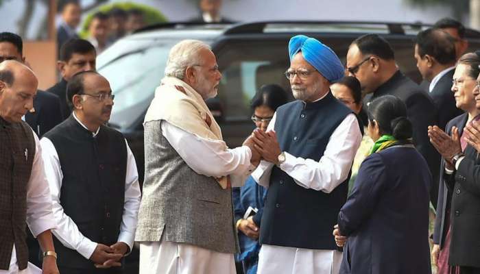 మోదీ సర్కార్పై విరుచుకుపడిన మాజీ ప్రధాని మన్మోహన్ సింగ్ మోదీ సర్కార్పై విరుచుకుపడిన మాజీ ప్రధాని మన్మోహన్ సింగ్