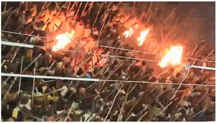 దేవరగట్టు కర్రల సమరంలో 70 మందికి గాయాలు దేవరగట్టు కర్రల సమరంలో 70 మందికి గాయాలు