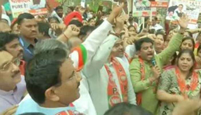 రఫేల్ డీల్: రాహుల్ గాంధీకి వ్యతిరేకంగా దేశవ్యాప్తంగా నిరసనలు రఫేల్ డీల్: రాహుల్ గాంధీకి వ్యతిరేకంగా దేశవ్యాప్తంగా నిరసనలు