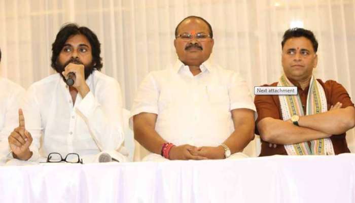 Jana sena party tie up with BJP : బీజేపీతో పొత్తుపై పవన్ కల్యాణ్ ప్రకటన Jana sena party tie up with BJP : బీజేపీతో పొత్తుపై పవన్ కల్యాణ్ ప్రకటన