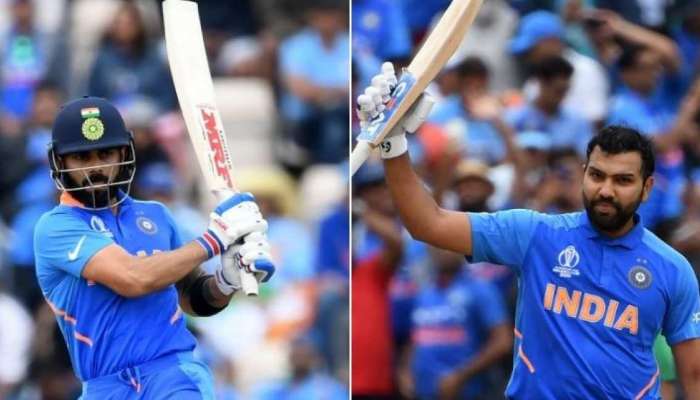 కోహ్లీ, రోహిత్ ఖాతాల్లో మరో రికార్డు కోహ్లీ, రోహిత్ ఖాతాల్లో మరో రికార్డు