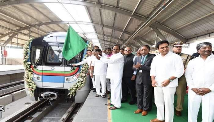మరో ముందడుగేసిన హైదరాబాద్ మెట్రో.. మరో ముందడుగేసిన హైదరాబాద్ మెట్రో..