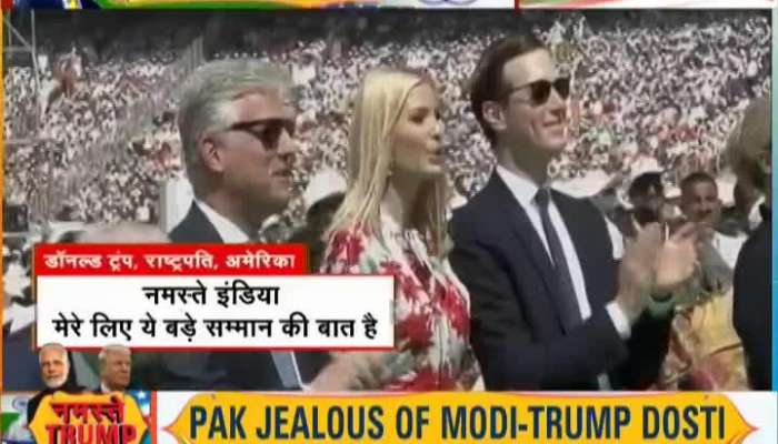 Donald Trump`s india visit gives shock to Pakistan PM Imran Khan