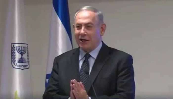 Benjamin Netanyahu on Coronavirus: నమస్తే కరోనా.. Namaste&#039; for greetings