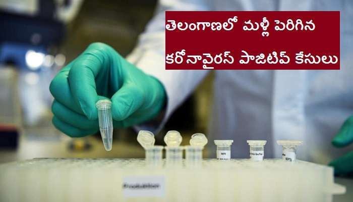 తెలంగాణలో మళ్లీ పెరిగిన కరోనా కేసులు తెలంగాణలో మళ్లీ పెరిగిన కరోనా కేసులు