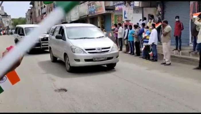 Martyred Colonel Santosh Babu final journey in Suryapeta of Telangana 