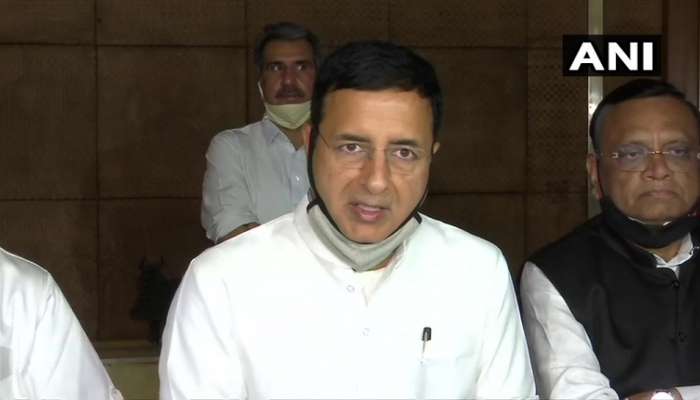 Rajasthan కాంగ్రెస్కు పూర్తి మెజార్టీ ఉంది: రణ్దీప్ సుర్జేవాలా Rajasthan కాంగ్రెస్కు పూర్తి మెజార్టీ ఉంది: రణ్దీప్ సుర్జేవాలా
