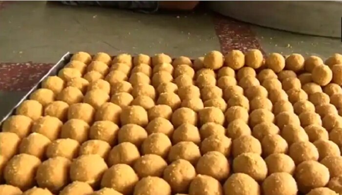 Ram temple: భూమి పూజకు 1,11,000 లడ్డూల తయారీ Ram temple: భూమి పూజకు 1,11,000 లడ్డూల తయారీ