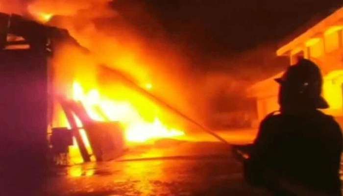 Fire Accident: కోవిడ్19 ఆసుపత్రిలో భారీ అగ్ని ప్రమాదం