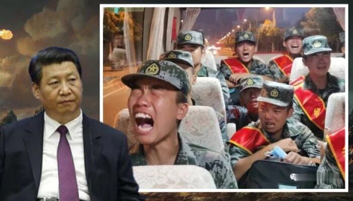 Chinese Soldiers Crying: వైరల్ అవుతున్న చైనా సైనికులు ఏడుస్తున్న వీడియో