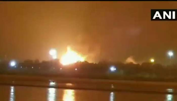 Surat Fire Accident: ఓఎన్‌జీసీలో భారీ అగ్ని ప్రమాదం.. ఎగసిపడుతున్న మంటలు