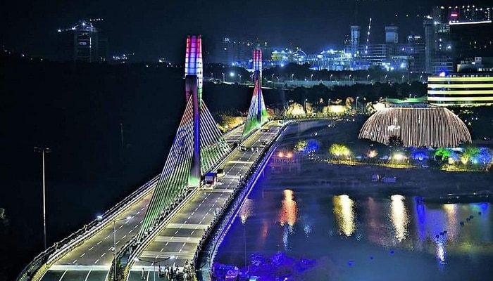 Durgam Cheruvu Cable Bridge: భాగ్యనగరానికి మరో మణిహారం