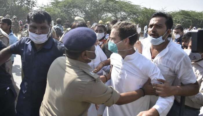 Hathras Case: రాహుల్ గాంధీ అరెస్ట్.. లాఠీఛార్జ్ Hathras Case: రాహుల్ గాంధీ అరెస్ట్.. లాఠీఛార్జ్