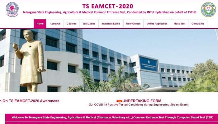 TS EAMCET 2020: కరోనా సోకిన అభ్యర్థులకు అక్టోబర్ 8న స్పెషల్ ఎంసెట్