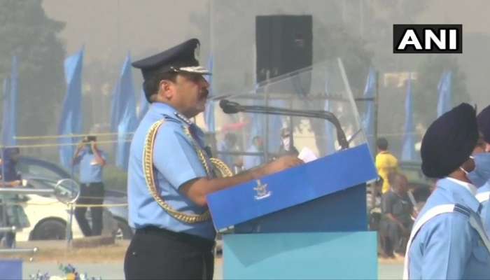 Indian Air Force Day 2020: ఎల్లప్పుడూ సిద్ధంగా ఉంటాం: ఐఏఎఫ్ చీఫ్ భదౌరియా Indian Air Force Day 2020: ఎల్లప్పుడూ సిద్ధంగా ఉంటాం: ఐఏఎఫ్ చీఫ్ భదౌరియా