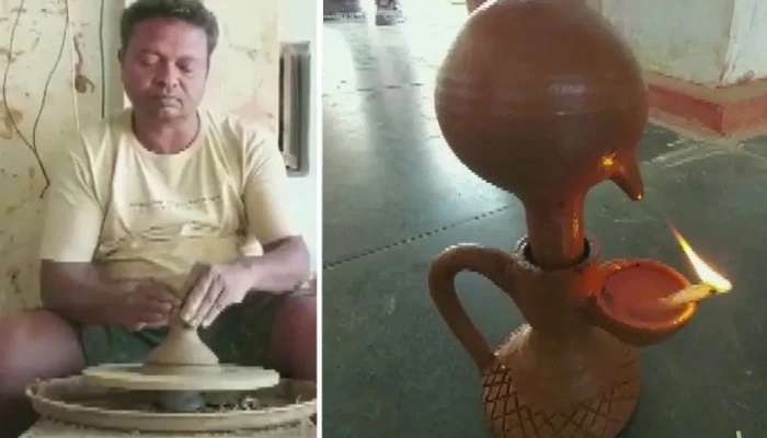Diwali Special Lamp: ఎప్పుడూ ఆరిపోని దీపాన్ని తయారు చేశాడు..పూర్తి వివరాలు చదవండి