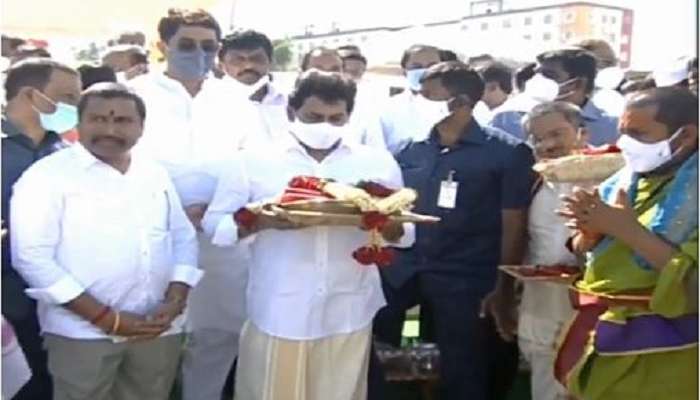 Tungabhadra pushkaralu: తుంగభద్ర పుష్కరాలను ప్రారంభించిన సీఎం జగన్ Tungabhadra pushkaralu: తుంగభద్ర పుష్కరాలను ప్రారంభించిన సీఎం జగన్
