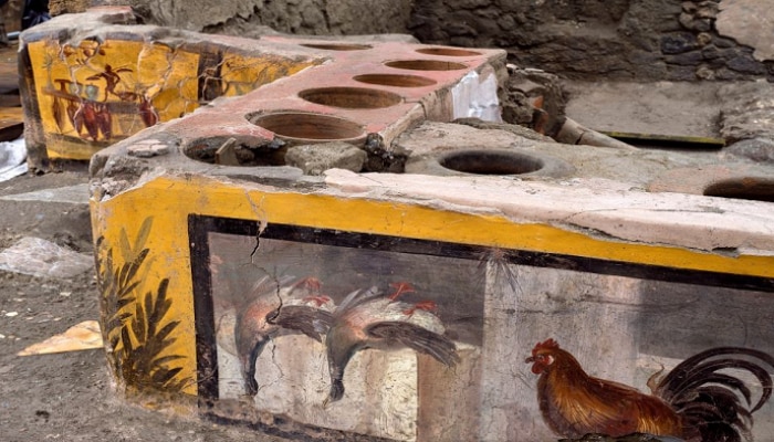Italy లోని Pompeii లో 2000 సంవత్సరాల నాటి క్యాంటీన్, దాని రహస్యం తెలుసుకోండి!