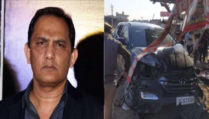 Azharuddin car accident: అజారుద్దీన్ కారుకు ప్రమాదం
