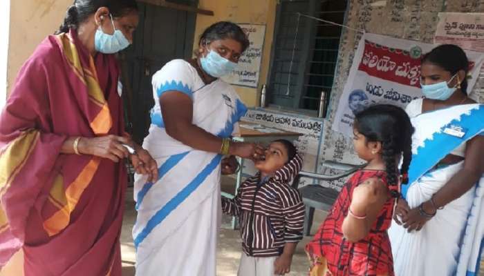 Pulse Polio 2021: తెలంగాణలో Pulse Polio కార్యక్రమం ప్రారంభం, చిన్నారులకు Polio Drops వేసిన మంత్రులు