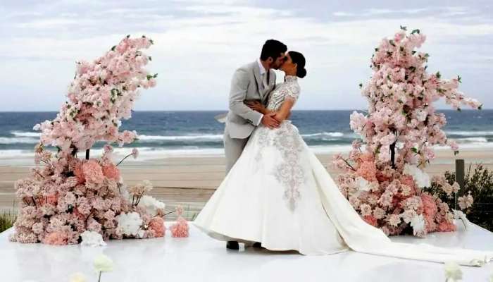 Ben Cutting Wedding Photos: మిస్ వరల్డ్ ఆస్ట్రేలియా‌ను వివాహం చేసుకున్న Australia క్రికెటర్ బెన్ కటింగ్