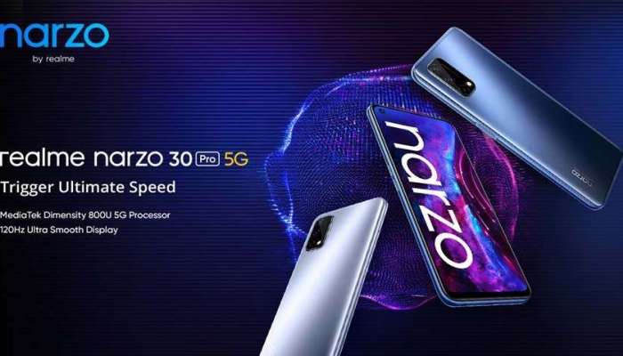 Realme: భారత్‌లో అత్యంత చవకైన 5G స్మార్ట్‌ఫోన్ Realme Narzo 30 Pro విక్రయాలు ప్రారంభం
