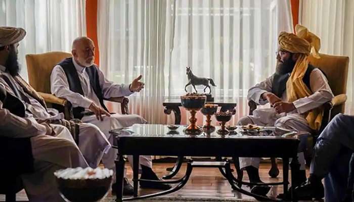 Taliban meets Hamid Karzai: అఫ్గనిస్థాన్ మాజీ అధ్యక్షుడు హమీద్ కర్జాయితో తాలిబన్ల అగ్రనేత భేటీ