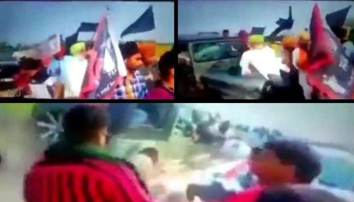 Lakhimpur Kheri Violence: లఖింపూర్ ఖేర్ ఘటనలో రైతులపైకి కారు ఎలా దూసుకెళ్లిందో చూడండి.. Video