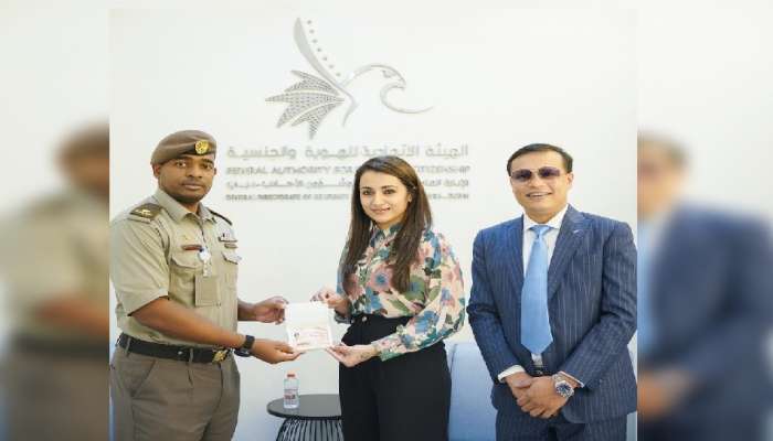 Trisha receive UAE’s golden visa: త్రిషకు యూఏఈ గోల్డెన్ వీసా- తమిళ నటిగా అరుదైన ఘనత