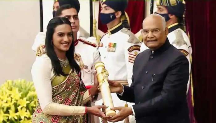 Padma Awards 2021: పద్మ అవార్డుల ప్రదానోత్సవం... PV Sindhu కు పద్మ భూషణ్