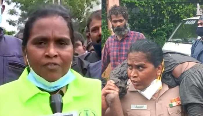 Tamilnadu Lady Police: వరద బాధితులను భుజాలపై ఎత్తుకెళ్లిన మహిళా పోలీస్..