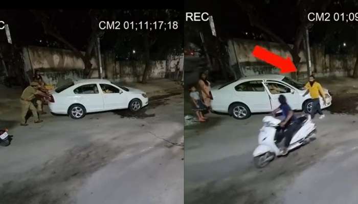 Police help video : సమస్య కనిపిస్తే సాయం పక్కా.. పోలీసులు హెల్ప్‌ చేసిన వీడియో వైరల్