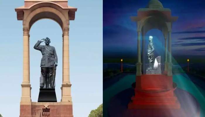 Netaji grand statue : ఇండియా గేట్ వద్ద నేతాజీ సుభాష్ చంద్రబోస్ విగ్రహం, ప్రధాని మోదీ వెల్లడి