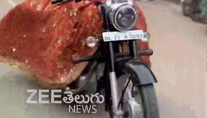 Viral Video of a bride riding bullet bike before her wedding, Watch