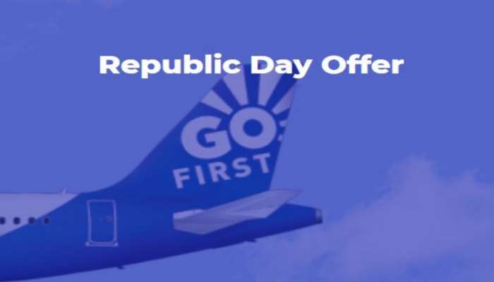 Go first republic Day offer: గో ఫస్ట్​ రిపబ్లిక్​ డే ఆఫర్​- రూ.926కే విమాన టికెట్​!