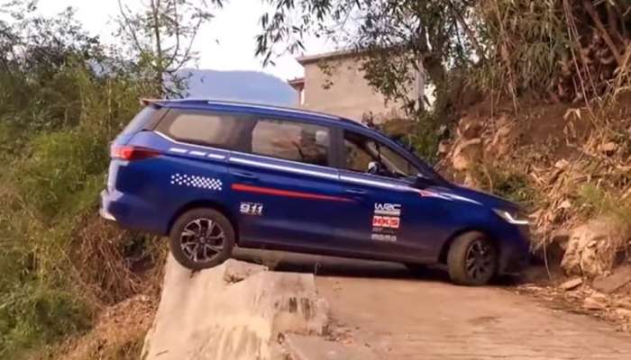 Car U-Turn Viral Video: ఆ డ్రైవర్ మగాడ్రా బుజ్జా! కొండ అంచున కారు యూటర్న్