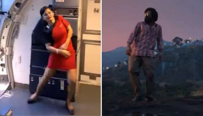Pushpa Dance Viral Video: పుష్ప డ్యాన్స్ మేనియా.. అల్లు అర్జున్‌ని ఇమిటేట్ చేయబోయి..