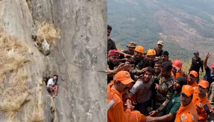 Kerala Trekker Rescued: రెండు రోజులుగా కొండ చీలికలోనే ఉన్న యువకుడు.. రక్షించిన ఆర్మీ!