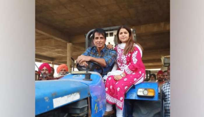 Punjab Election 2022: సోనూ సూద్​ను అడ్డుకున్న ఎన్నికల సంఘం అధికారులు- కారు సీజ్​!