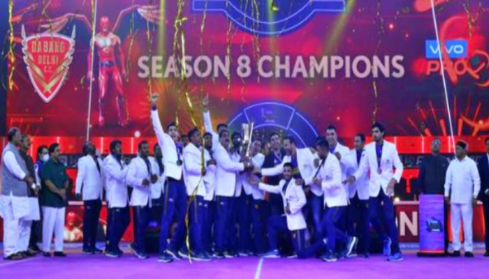 PKL8 Final: ఫైనల్లో పట్నా చిత్తు... తొలిసారి టైటిల్​ను ముద్దాడిన దబాంగ్ ఢిల్లీ